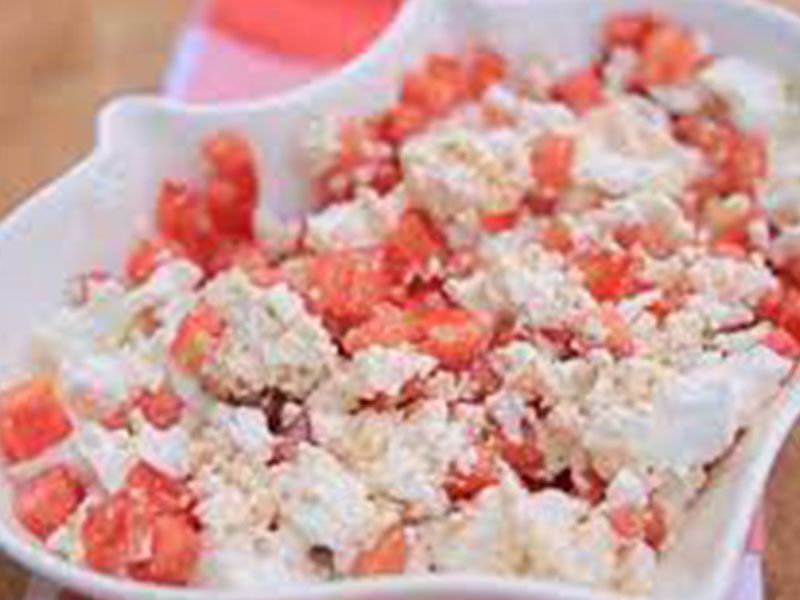 Tomato Cheese Plate