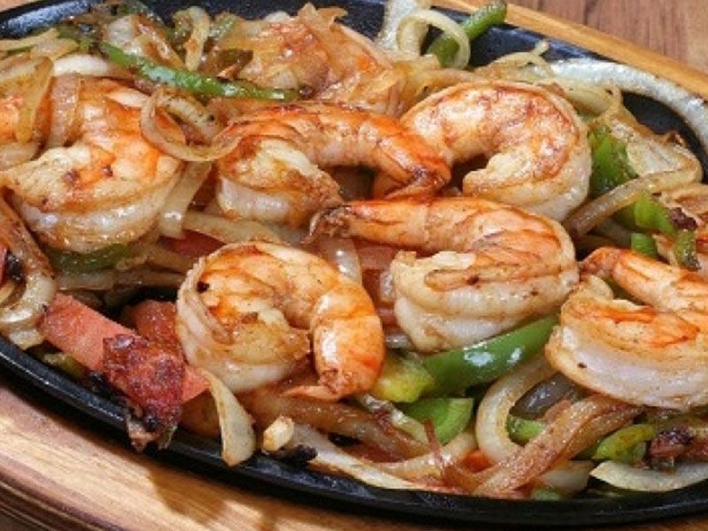 Shrimp Fajita Platter