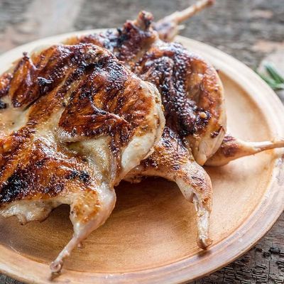 Grilled Quail Dish