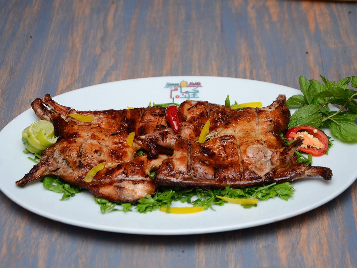 Grilled Pigeon