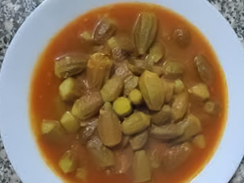 Okra Platter