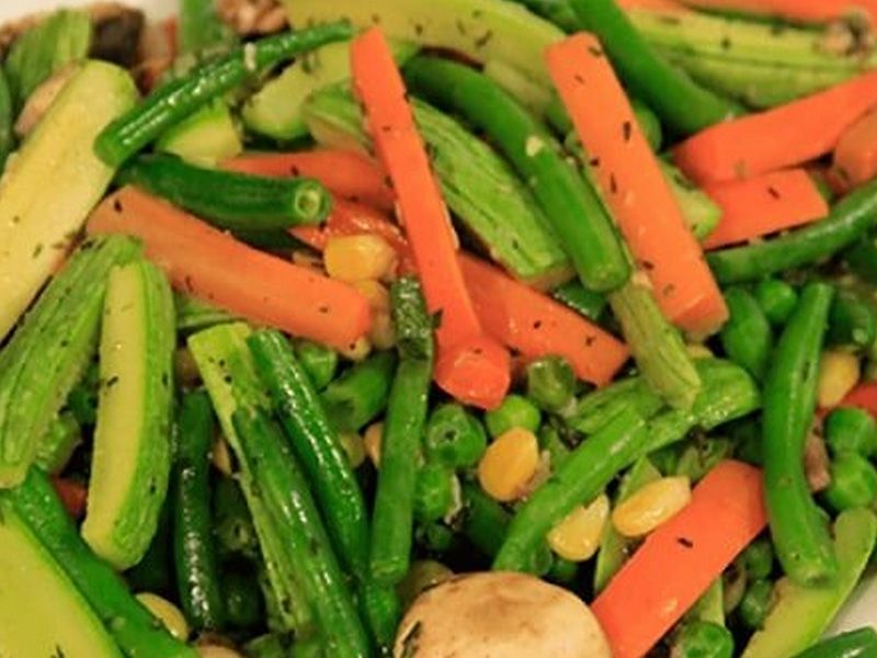 Sauteed vegetable dish