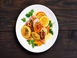 Chicken With Orange Platter