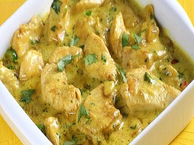 Chicken With Curry Platter