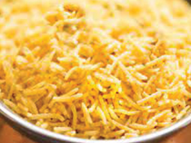 Plain Rice Plate