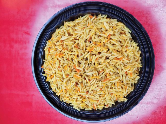 small rice plate