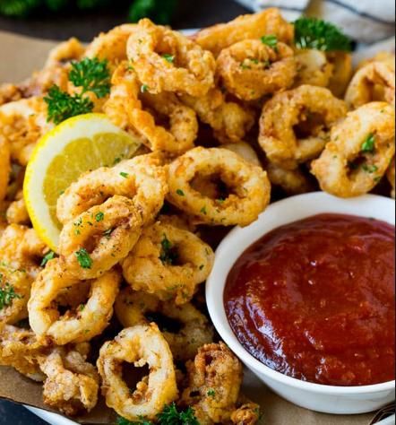 Crispy Fried Squid Meal