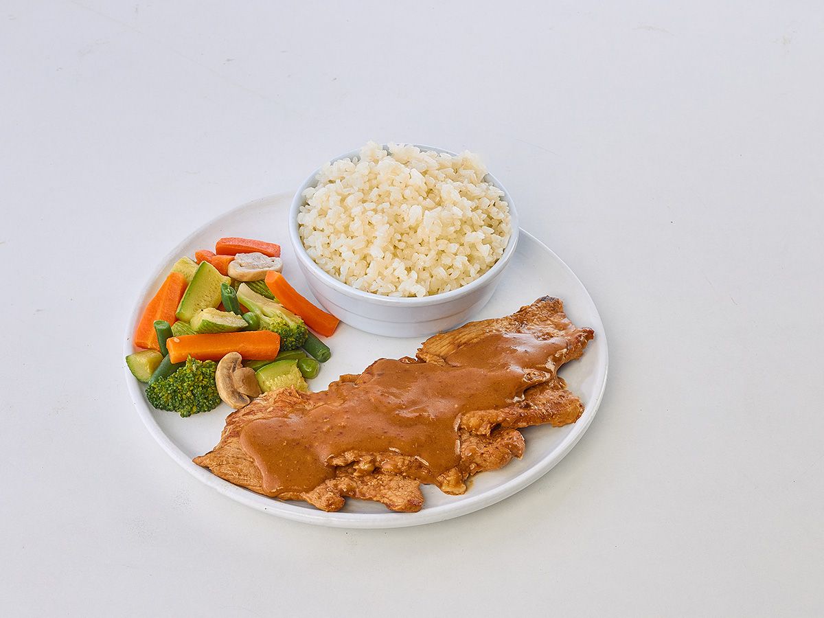 Meat Steak With Sauce Platter