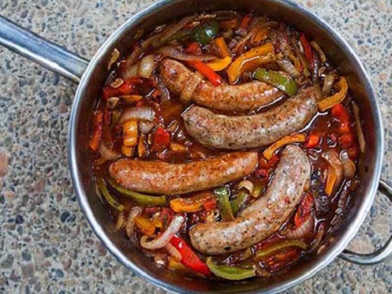 Oriental Sausage Platter