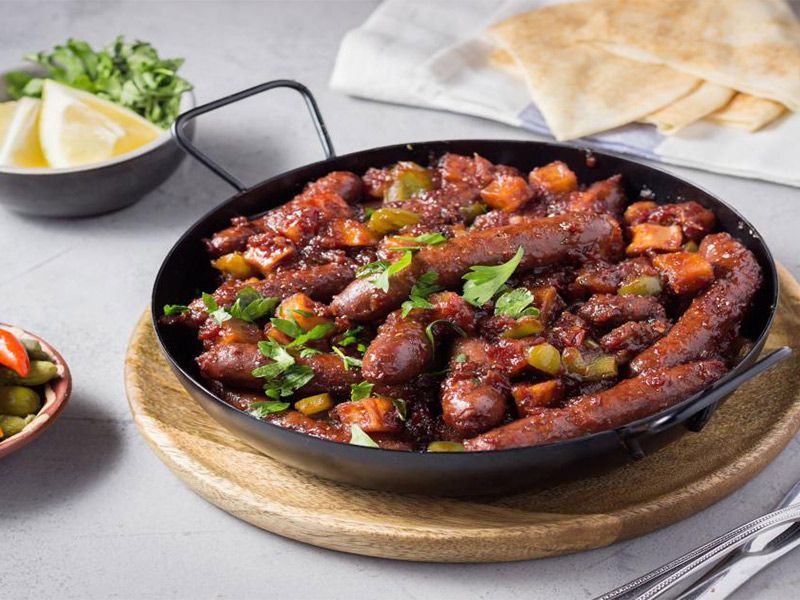 Oriental Sausage Platter