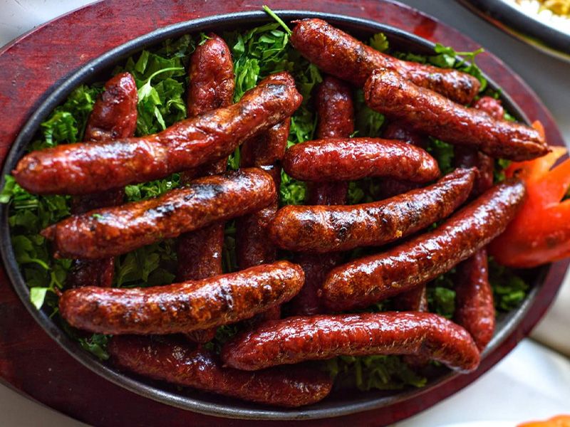 Grilled oriental Sausage plate Half Kilo