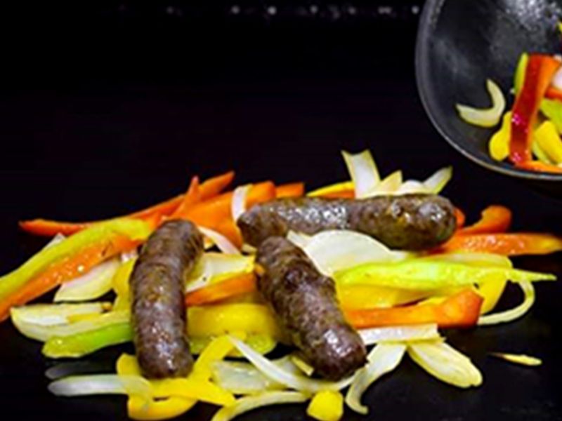Oriental Sausage Platter