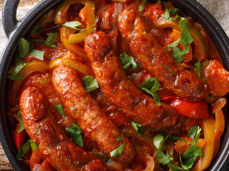 Oriental Sausage Platter