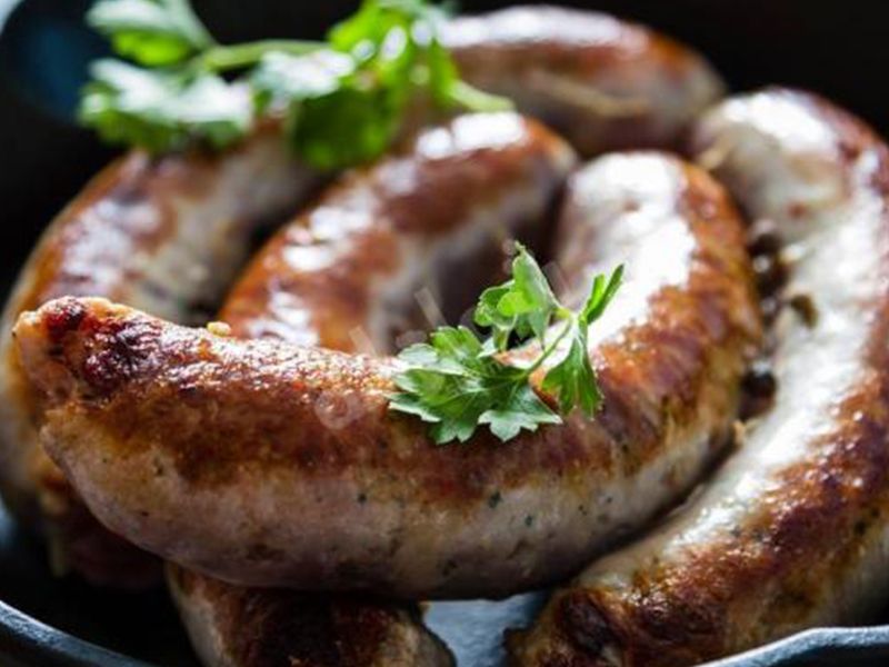 1 kilo grilled oriental sausage plate