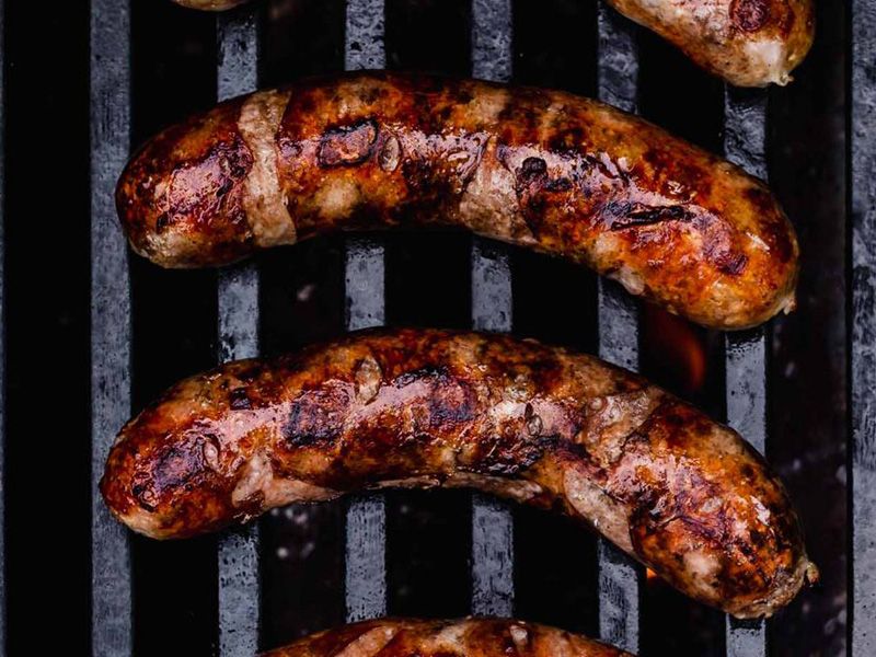 Grilled Oriental Sausage Platter