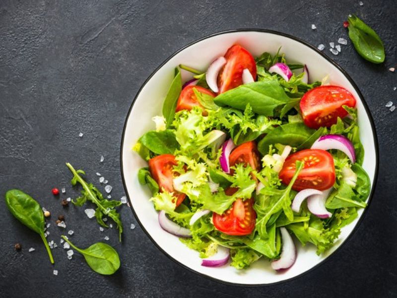 Green Salad Dish