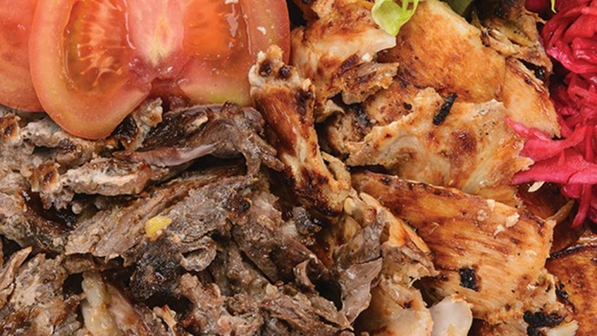 Arabic Mix Chicken Shawerma Platter