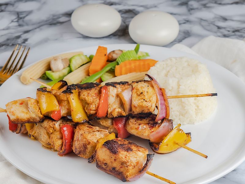 Shish Tawook Platter