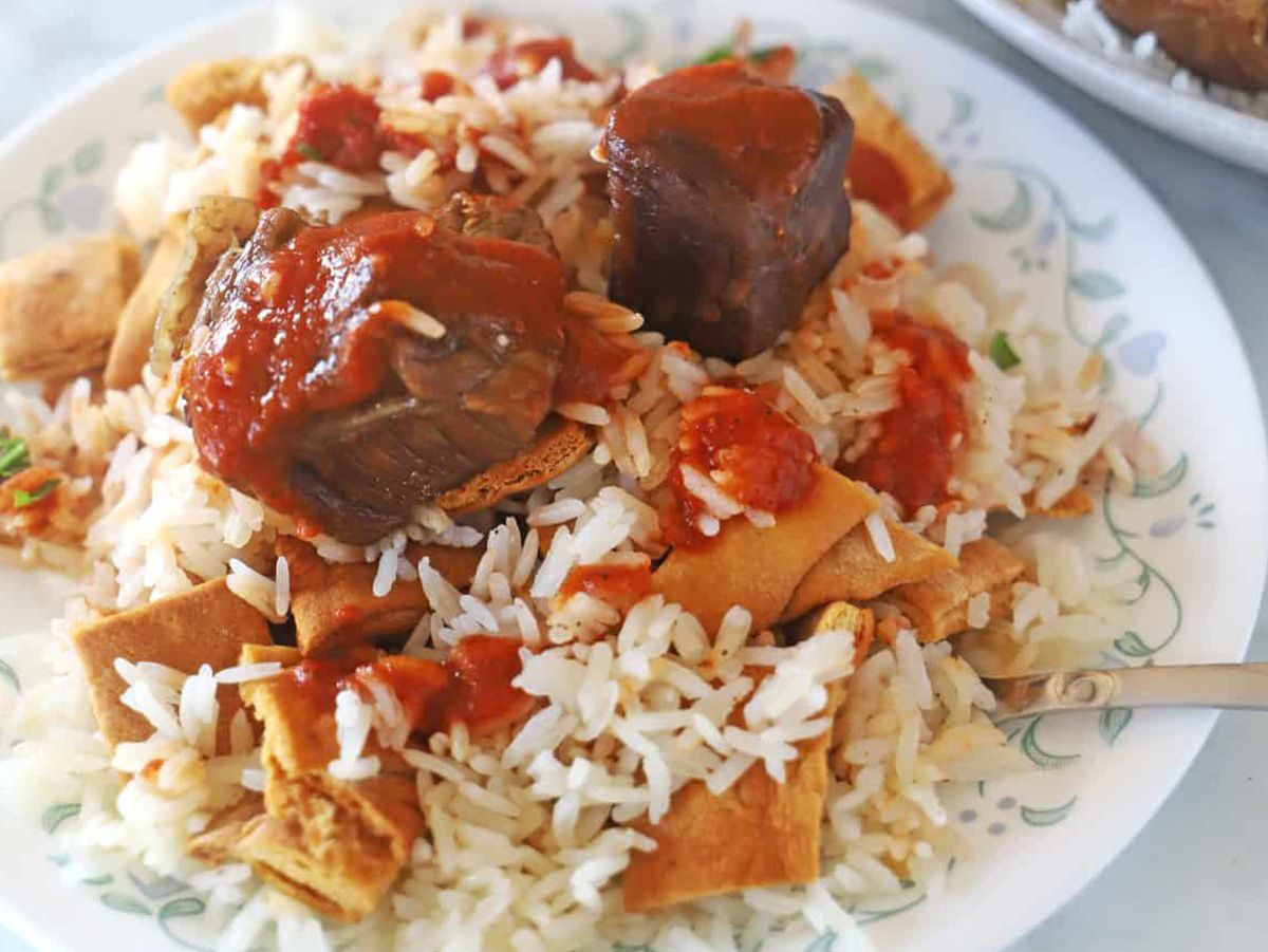 Fatteh with Tasha Dish