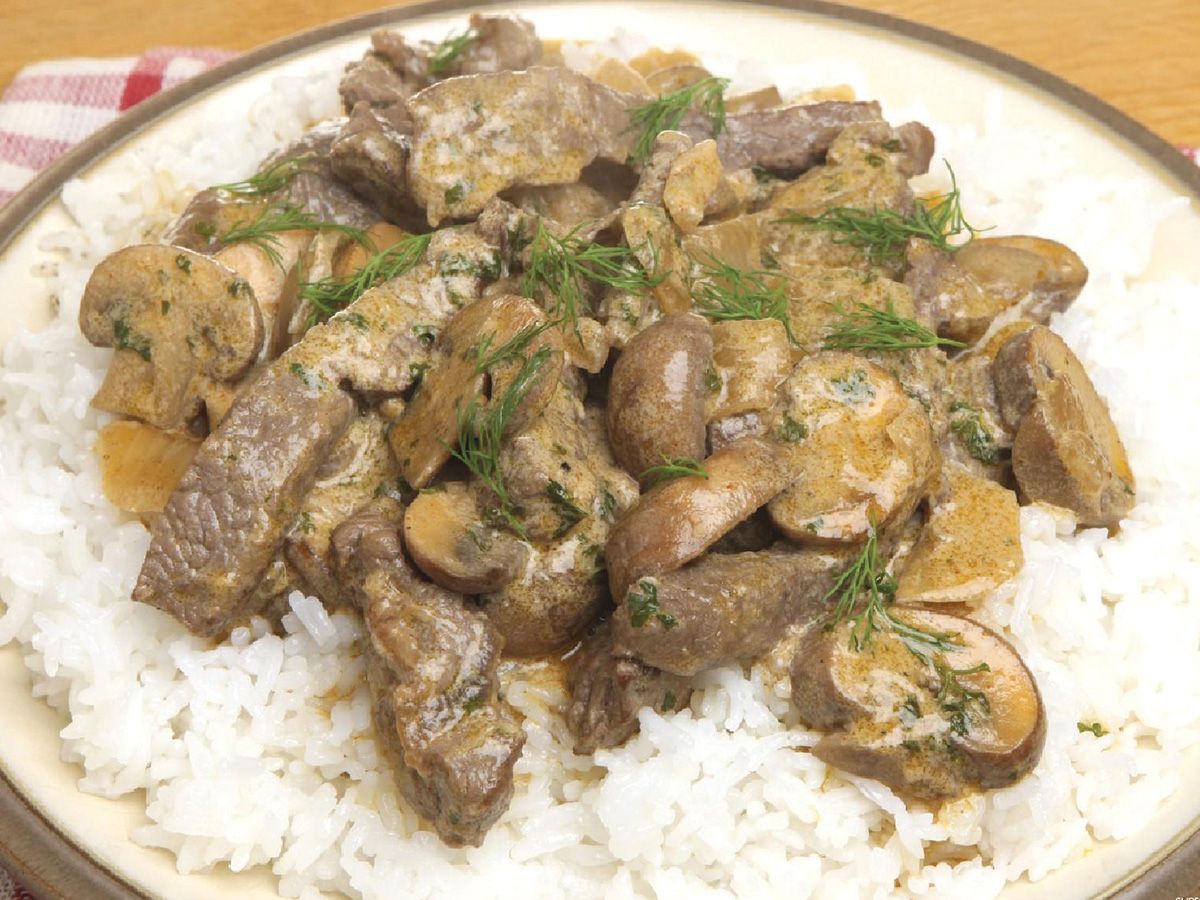 Veal Emince Dish