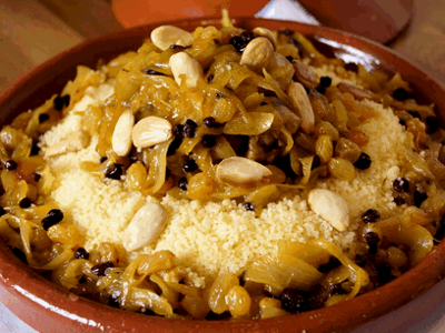 Couscous With Nuts dish