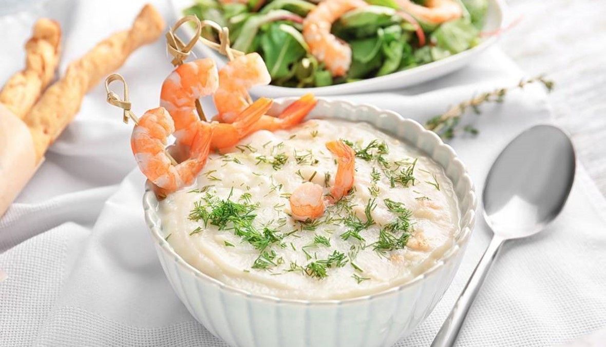 Keshk With Shrimp Platter