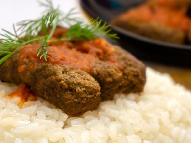 Oven Baked Kofta Platter
