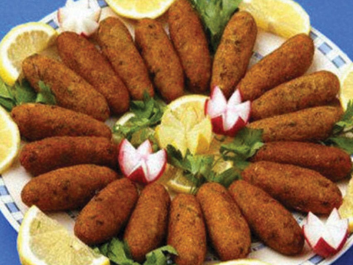 Shrimp kofta dish