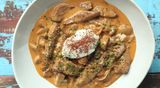 Beef Stroganoff Platter