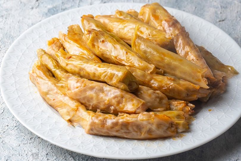 Mahshi Cabbage Plate