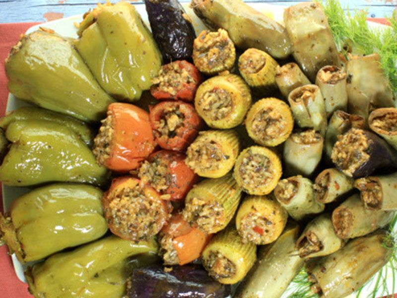 Mix Mahshi Plate