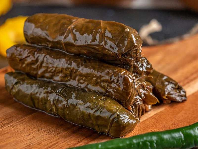 Vine Leaves Platter