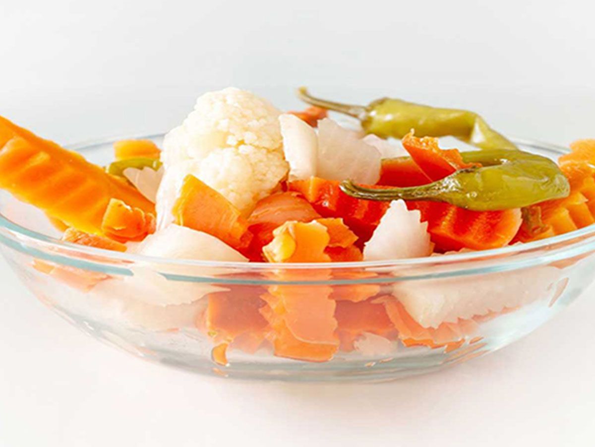 Mixed pickles plate