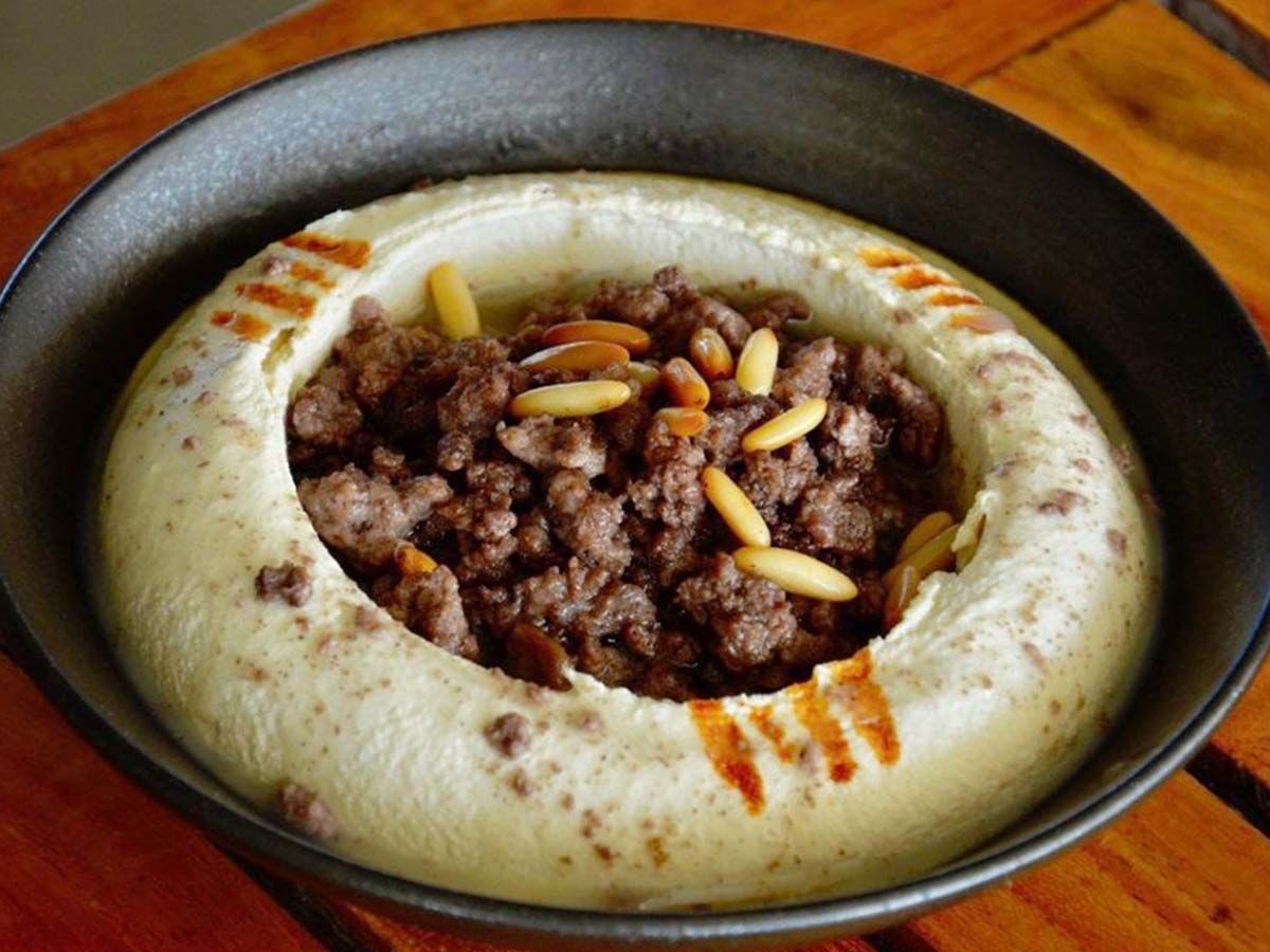 Mesabaha dish with meat