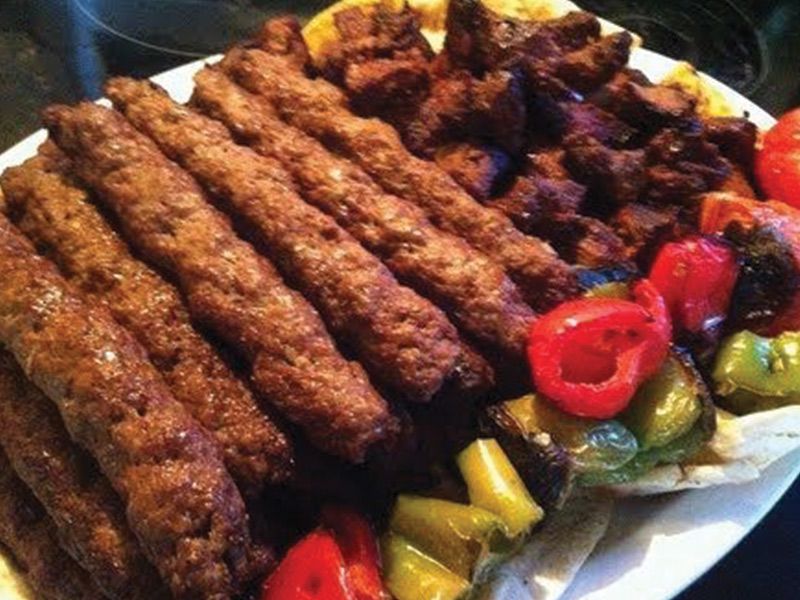 Mix meat with kofta