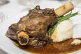 Lamb Shank And Rice Dish