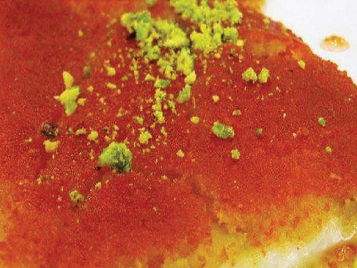 Fine Nabulsi Platter With Cream