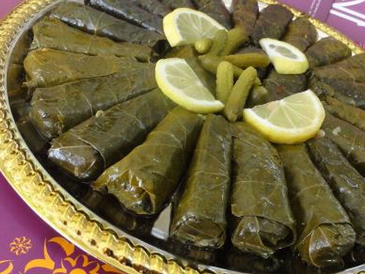 Vine Leaves Plate