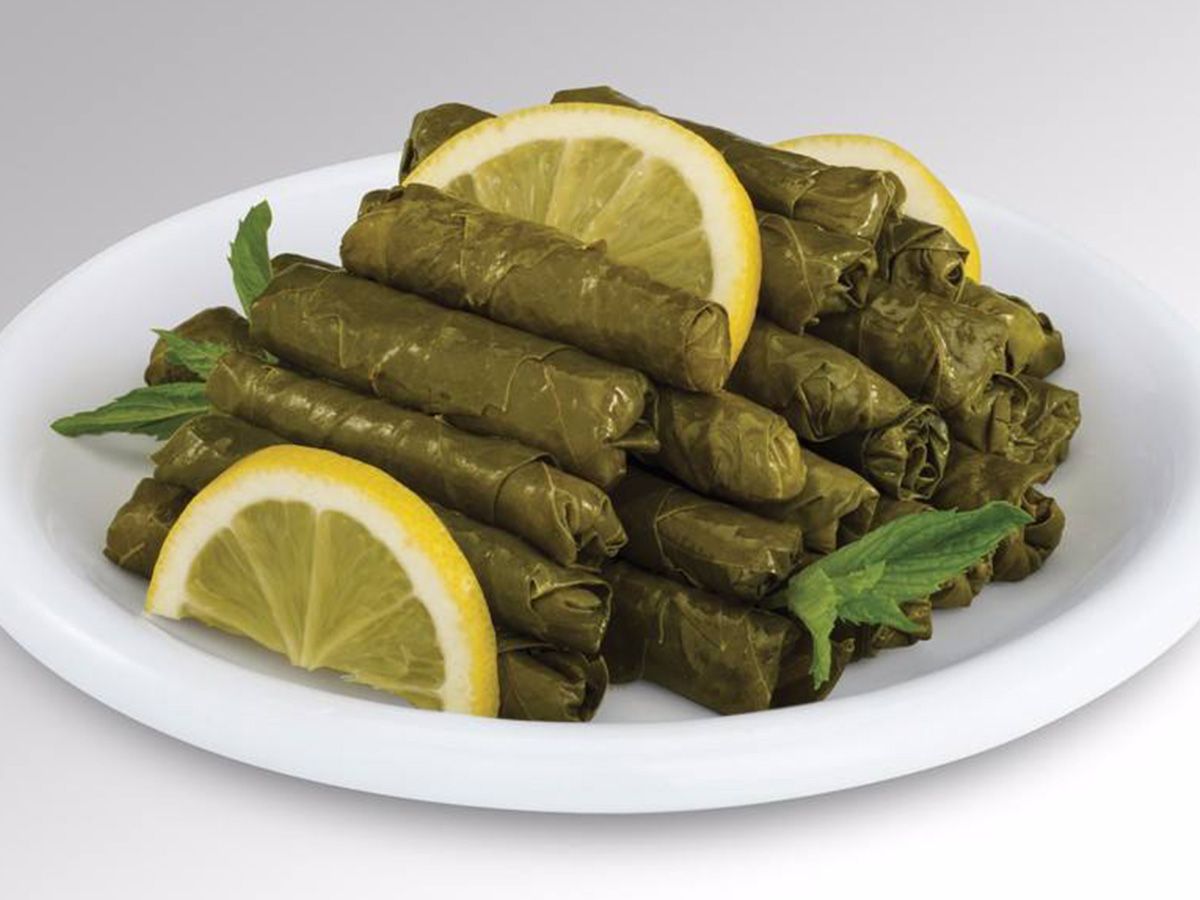 Stuffed Vine Leaves Dish