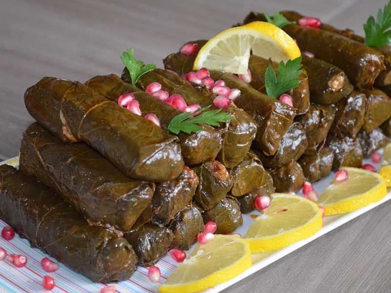 Vine Leaves Platter