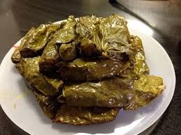 Plain Vine Leaves Platter