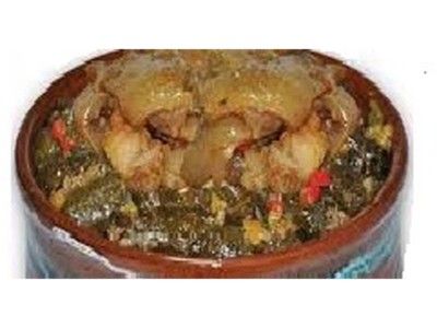 Vine Leaves With Knuckles Platter