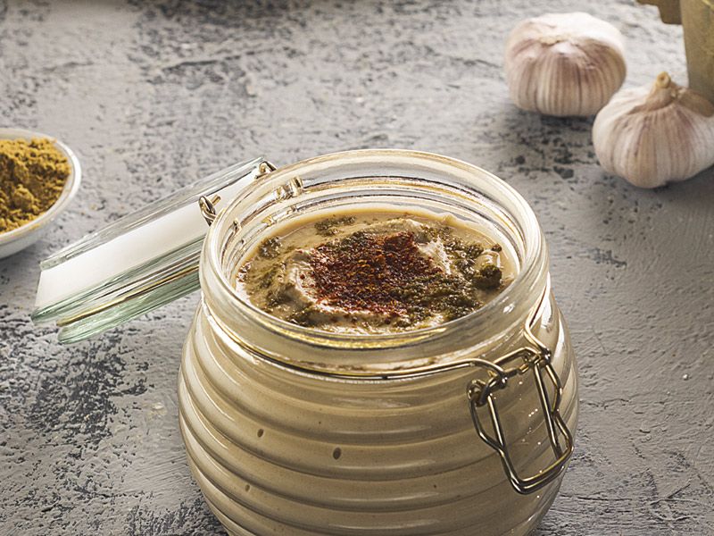 Sesame Paste Salad With Bbq