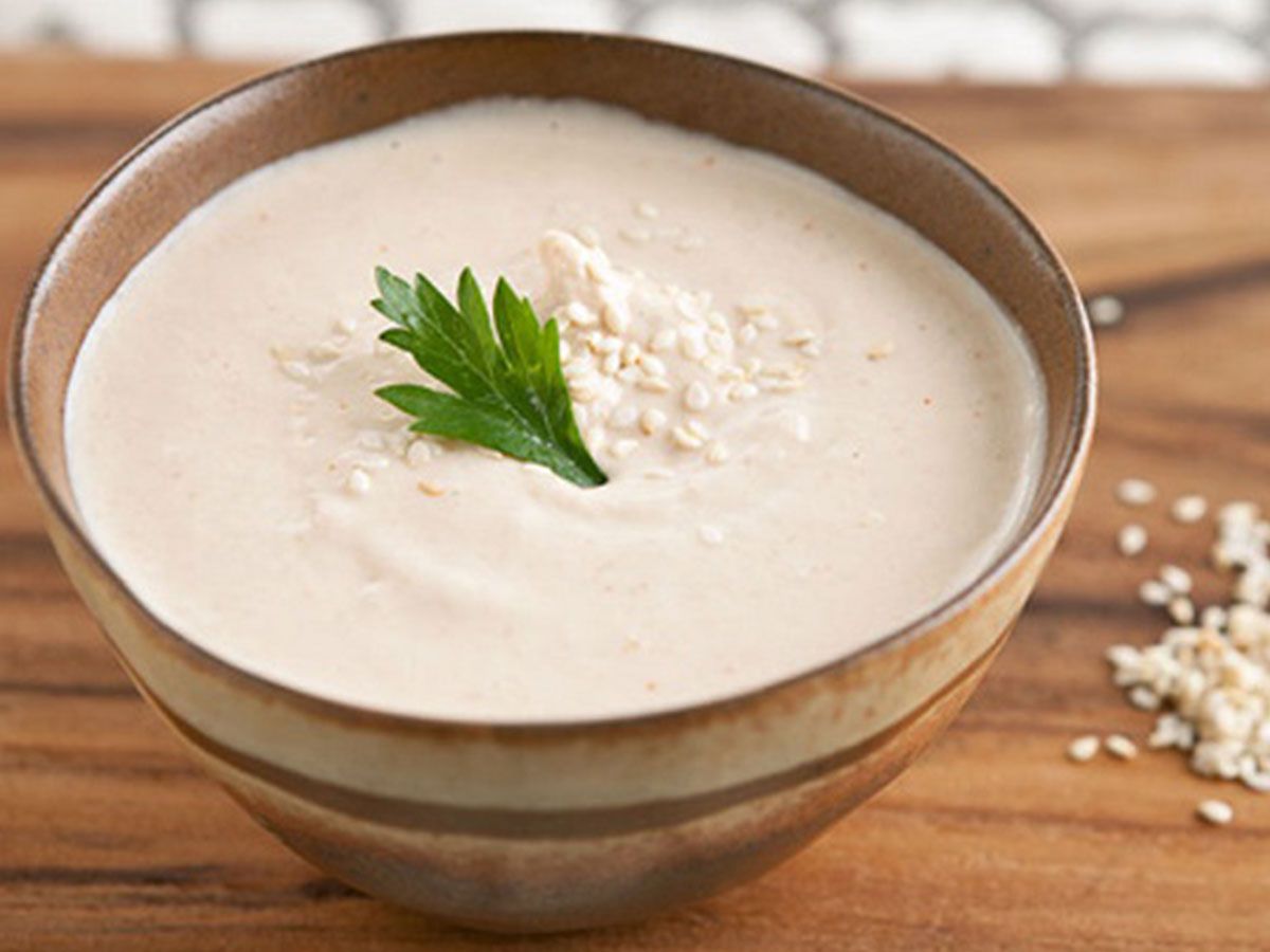 Sesame paste salad