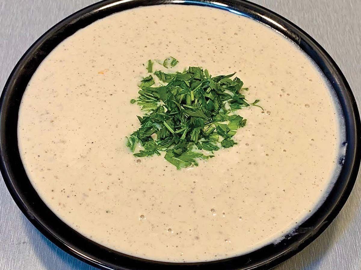 Sesame paste salad
