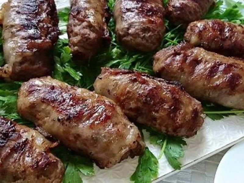 Charcoal Grilled Mutton Tarb