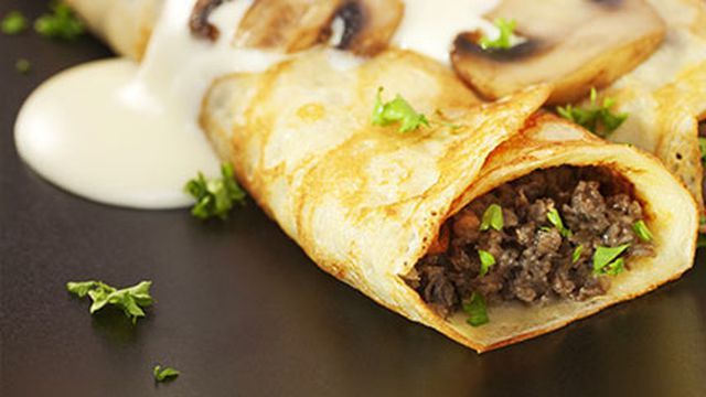 Meat Shawarma Crepe