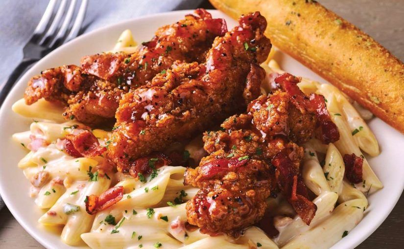 Crispy Chicken Pasta
