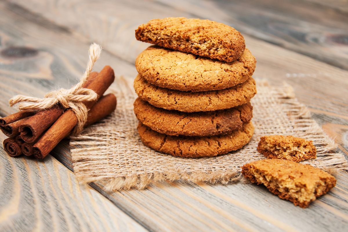 Cinnamon Vegan Biscuits