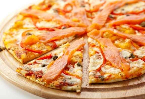 Alfa Piatto Seafood with Smoked Salmon and Cavia